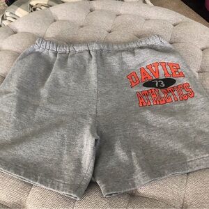 Vintage Davie Athletics sweat shorts in size L